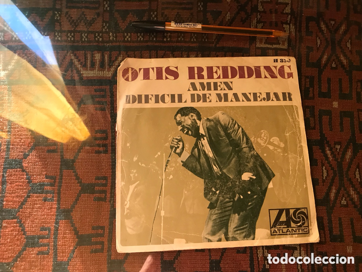 Discos de vinilo: Oria Redding. Am&eacute;n. Dif&iacute;cil de manejar. Atlantic - Foto 1