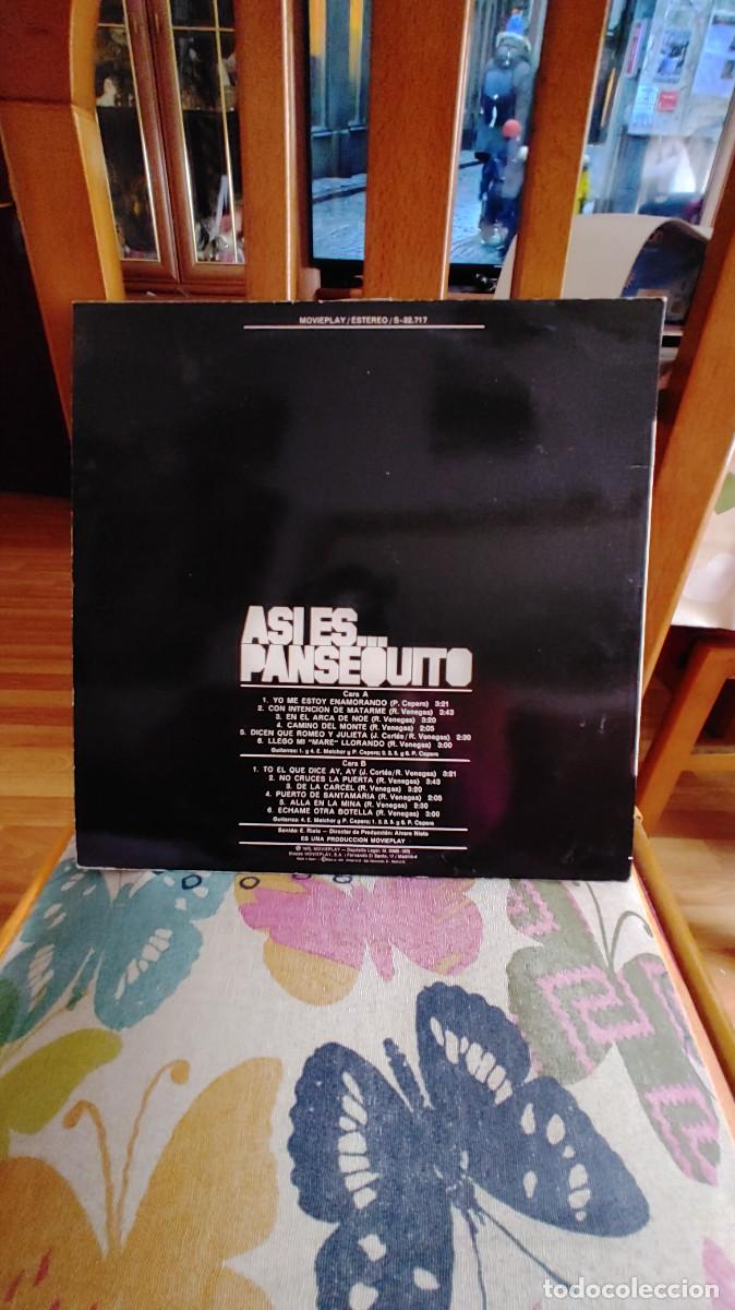 Discos de vinilo: PANSEQUITO-LP ASI ES PANSEQUITO - Foto 2