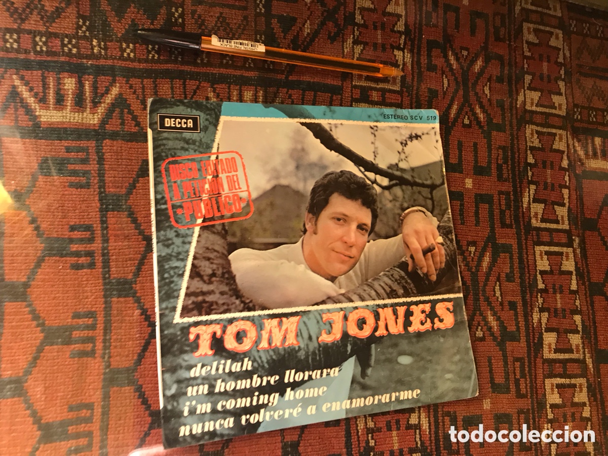 Discos de vinilo: Tom Jones. EP. Solo cubierta - Foto 1