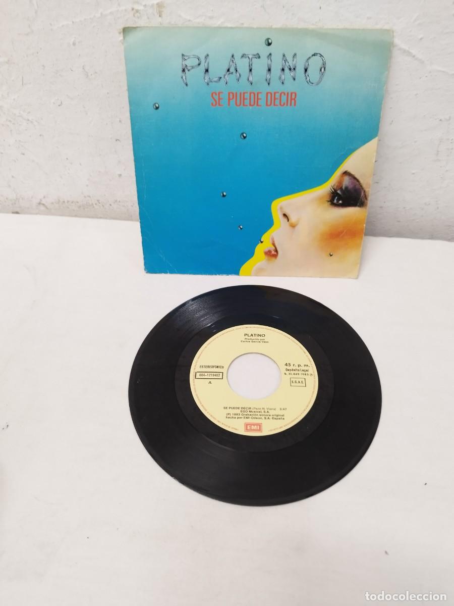 Discos de vinilo: Platino &ndash; Se Puede Decir. Vinilo single. - Foto 1