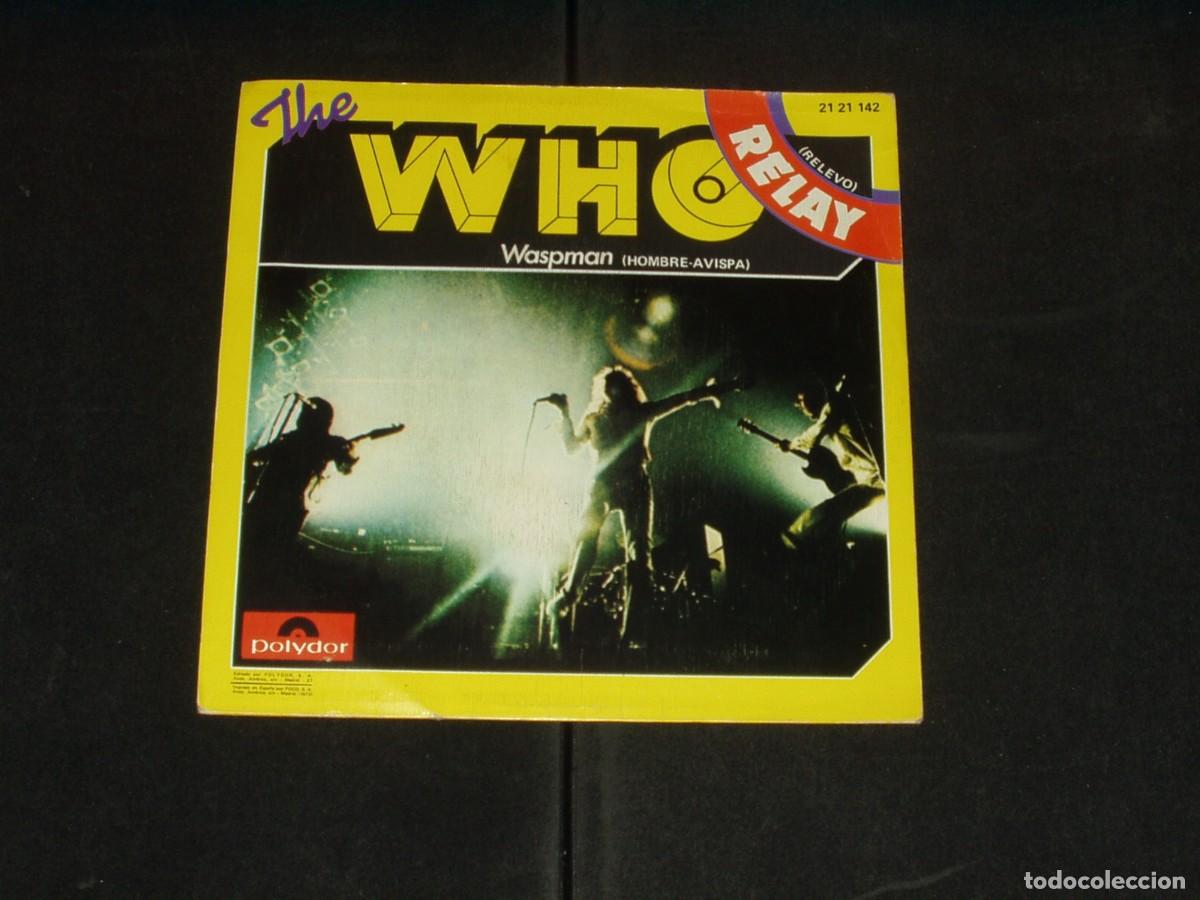 Discos de vinilo: THE WHO SINGLE RELAY/WASPMAN - Foto 2
