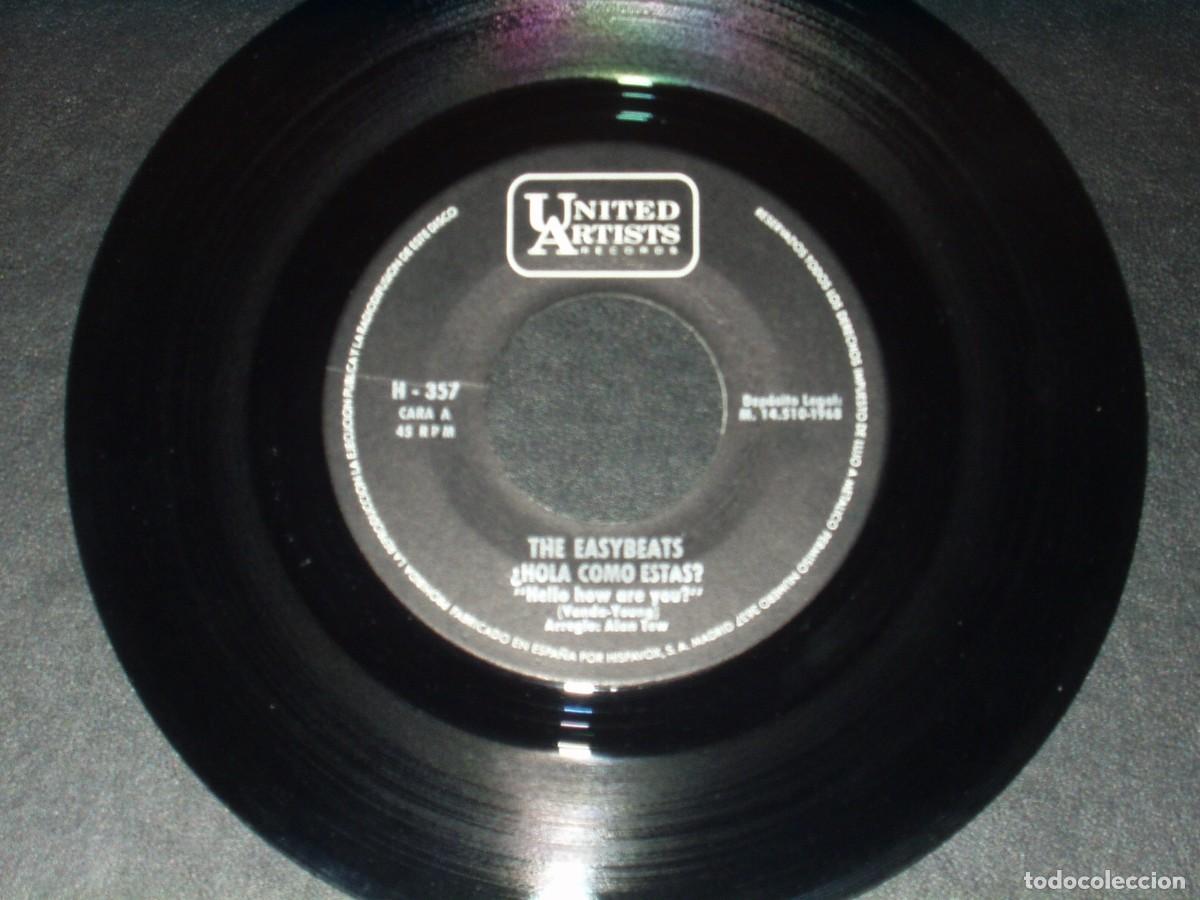 Discos de vinilo: EASYBEATS SINGLE &iquest;HOLA, COMO ESTAS? - Foto 3