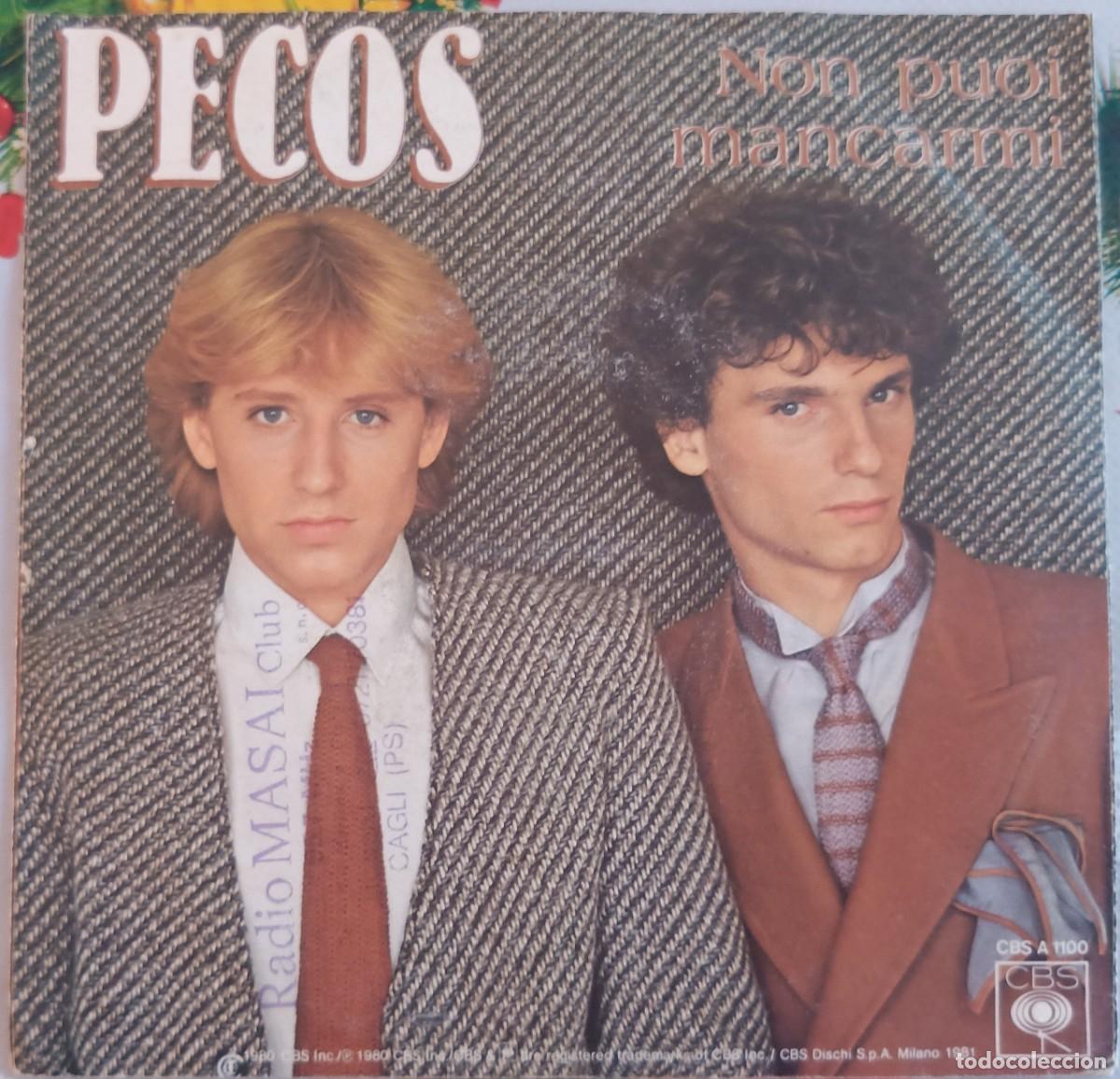 Discos de vinilo: Pecos. Se pu&oacute;. Vinilo single (Versi&oacute;n en Italiano). - Foto 2