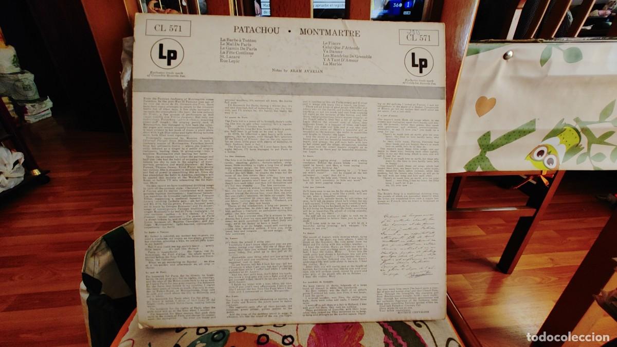 Discos de vinilo: PATACHOU-LP MONTMARTRE - Foto 2