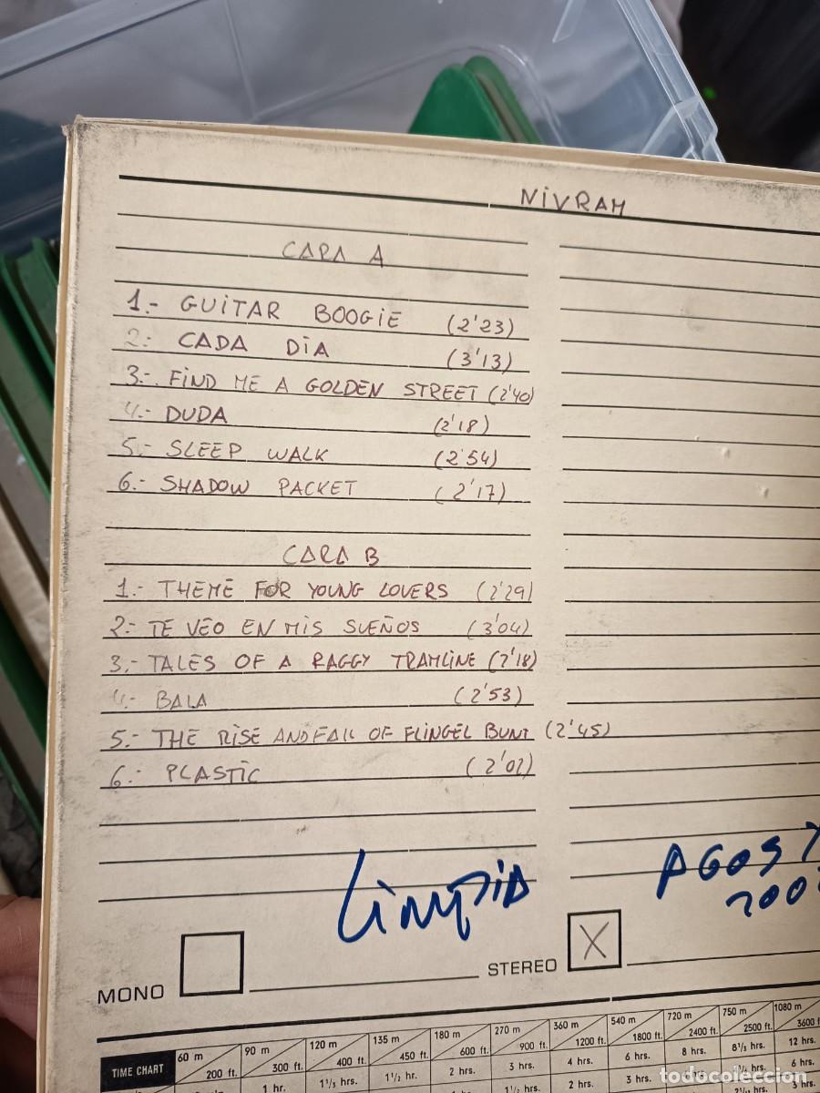 Discos de vinilo: MASTER MAGNETOFONICO DE NIVRAM,( SHADOWS) - Foto 2