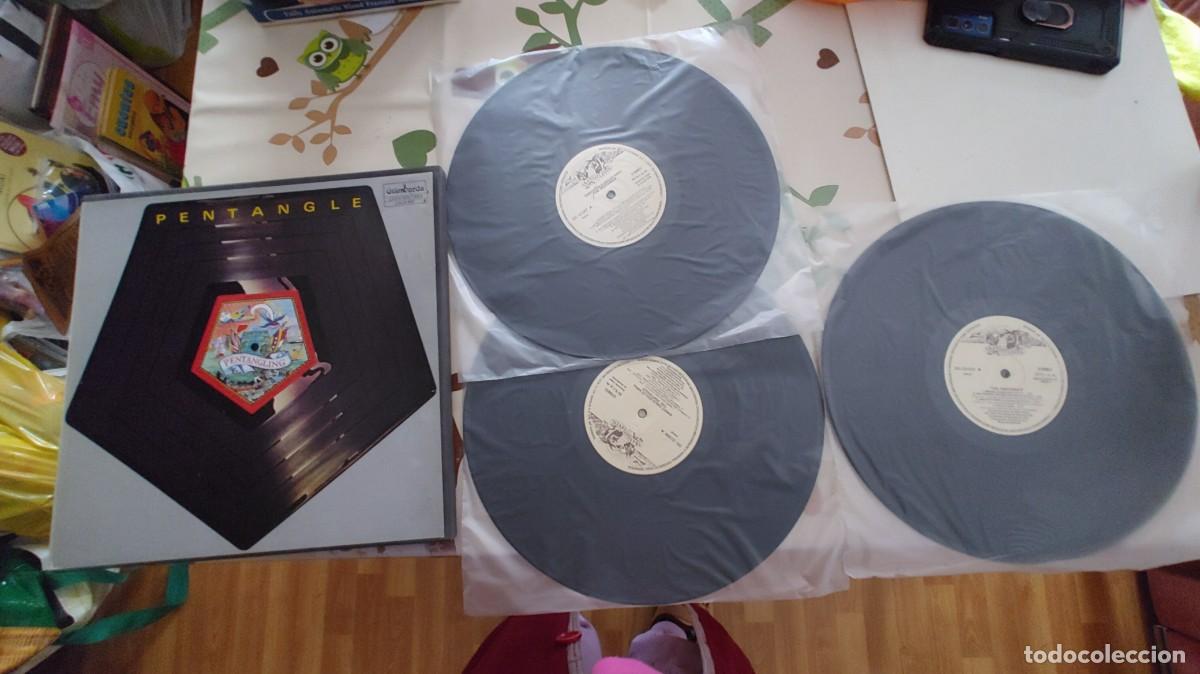 Discos de vinilo: PENTANGLE-BOX CON 3 LPS PENTANGLING - Foto 1