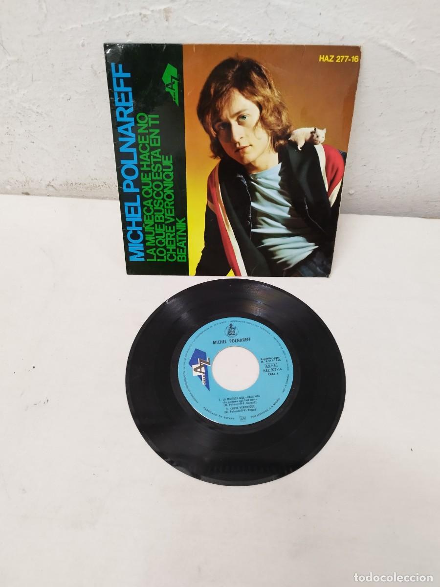 Discos de vinilo: Michel Polnareff &ndash; La Mu&ntilde;eca Que Hace No. Vinilo EP. - Foto 1