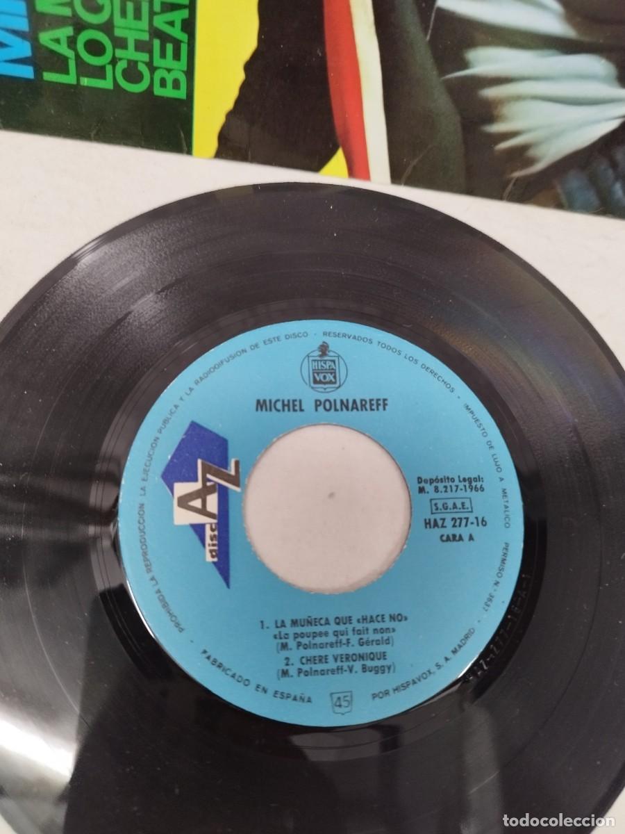 Discos de vinilo: Michel Polnareff &ndash; La Mu&ntilde;eca Que Hace No. Vinilo EP. - Foto 2