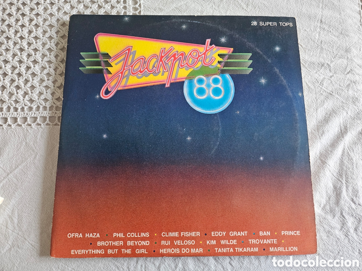 Discos de vinilo: Doble LP jackpot 88 33rpm - Foto 1