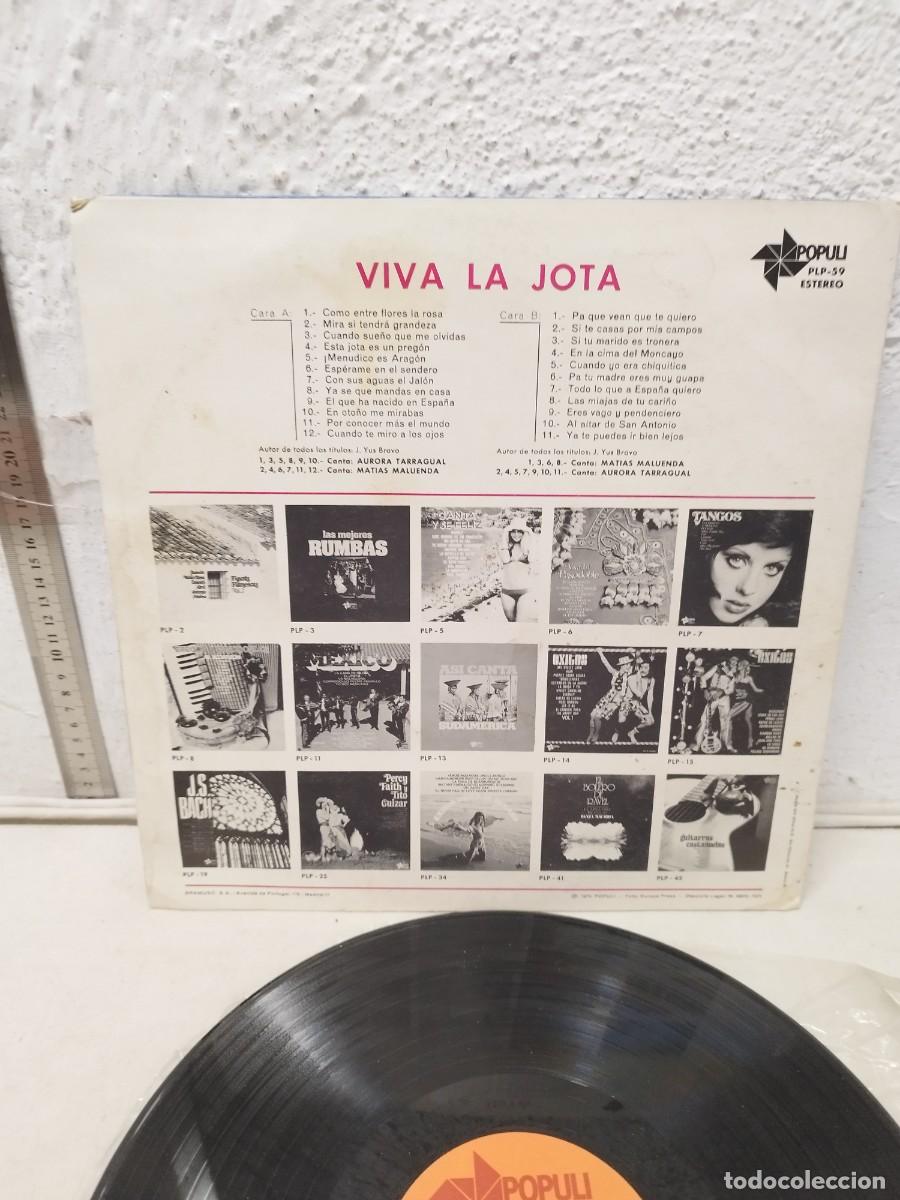 Discos de vinilo: Various &ndash; Viva la Jota. Vinilo lp. - Foto 3