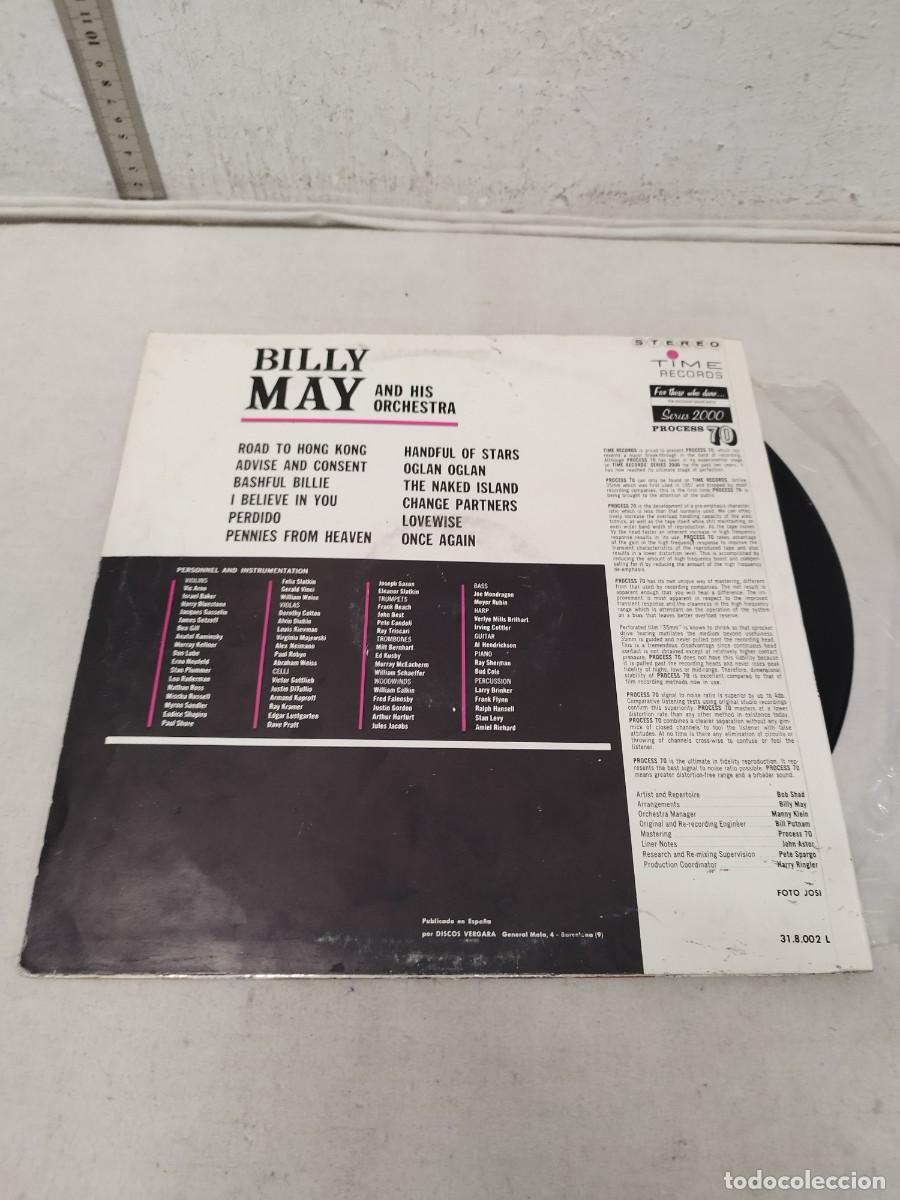 Discos de vinilo: Billy May And His Orchestra &ndash; Process 70. Vinilo lp. - Foto 3