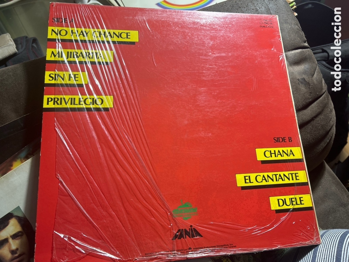 Discos de vinilo: Ruben blades doble filo. - Foto 2