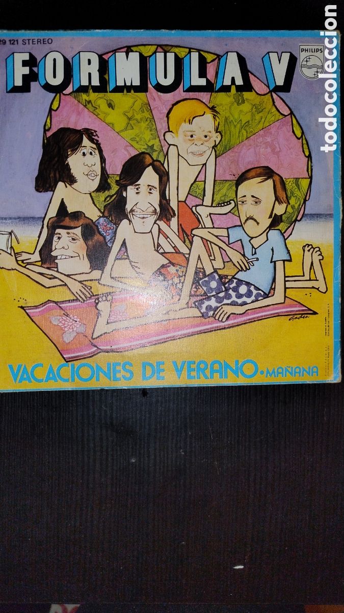 Discos de vinilo: F&oacute;rmula V disco cuarenta y cinco rpm - Foto 2