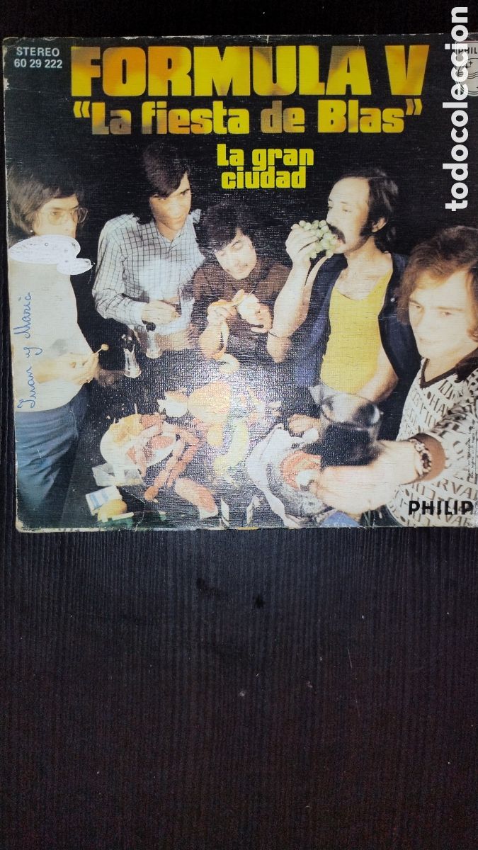 Discos de vinilo: F&oacute;rmula V disco 45 rpm - Foto 2