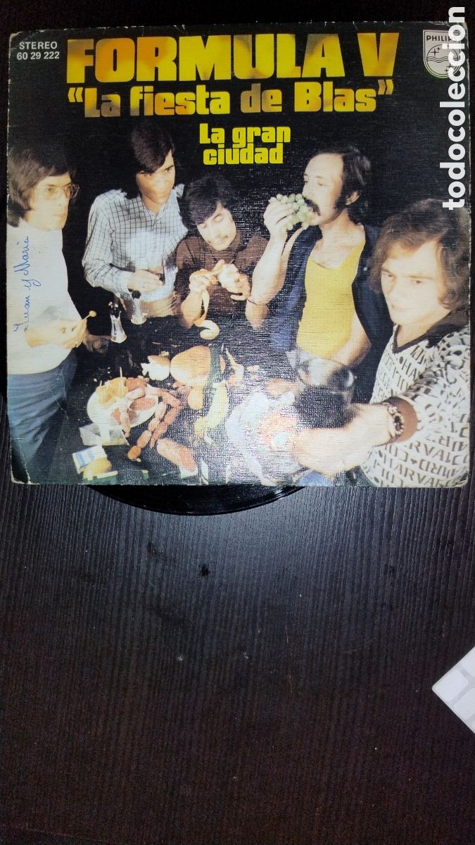 Discos de vinilo: F&oacute;rmula V disco 45 rpm - Foto 1