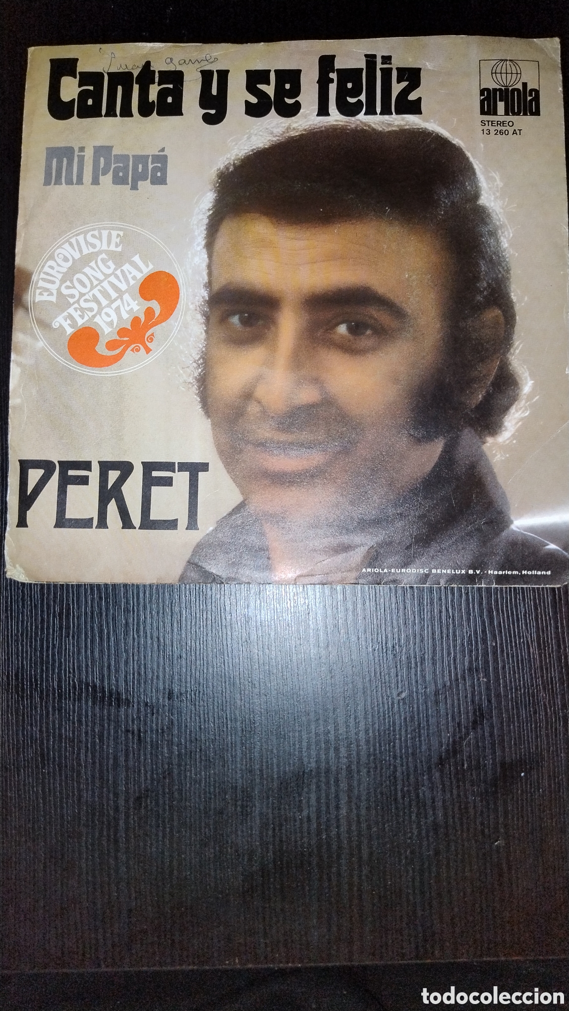 Discos de vinilo: Peret disco cuarenta y cinco rpm - Foto 2
