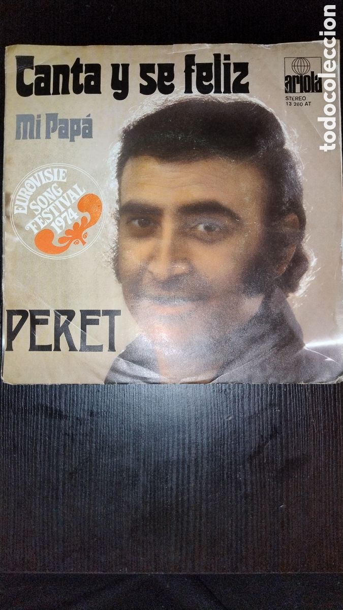 Discos de vinilo: Peret disco cuarenta y cinco rpm - Foto 1