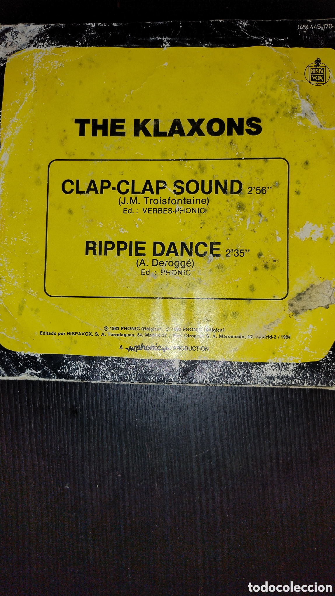 Discos de vinilo: De klaxons disco cuarenta y cinco rpm - Foto 2