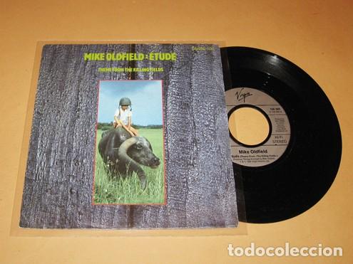 Discos de vinilo: MIKE OLDFIELD - ETUDE / EVACUATION - SINGLE - 1984 - Foto 1