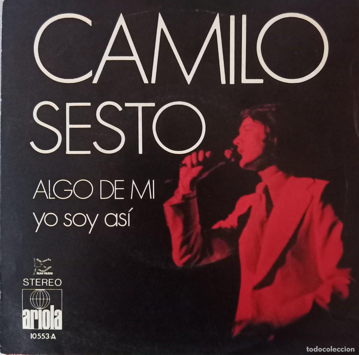 Discos de vinilo: Camilo Sesto. Algo de mi. Vinilo single. - Foto 1