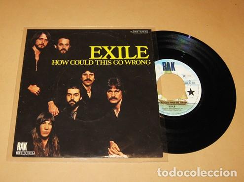 Discos de vinilo: EXILE - HOW COULD THIS GO WRONG - SINGLE - 1979 - POP ROCK DE LUXE - Foto 1