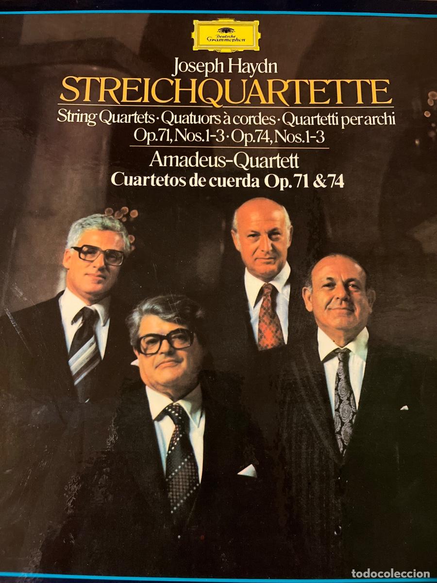 Discos de vinilo: Haydn: Streichquartette, Amadeus-Quartett (Op.71 & 74) - Foto 1