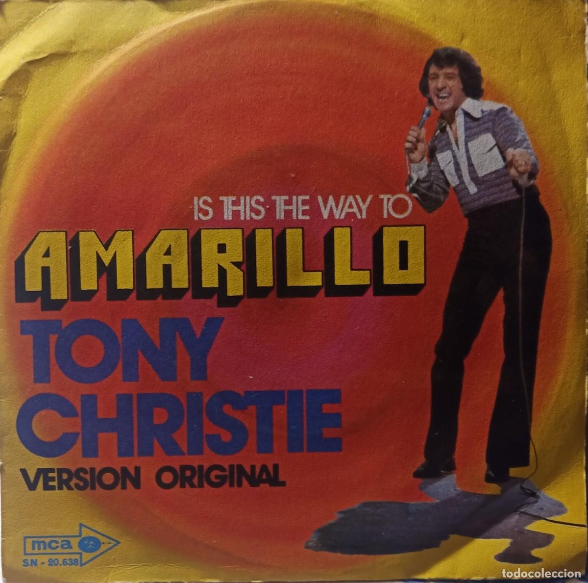 Discos de vinilo: Tony Christie. Amarillo. Vinilo single. - Foto 1