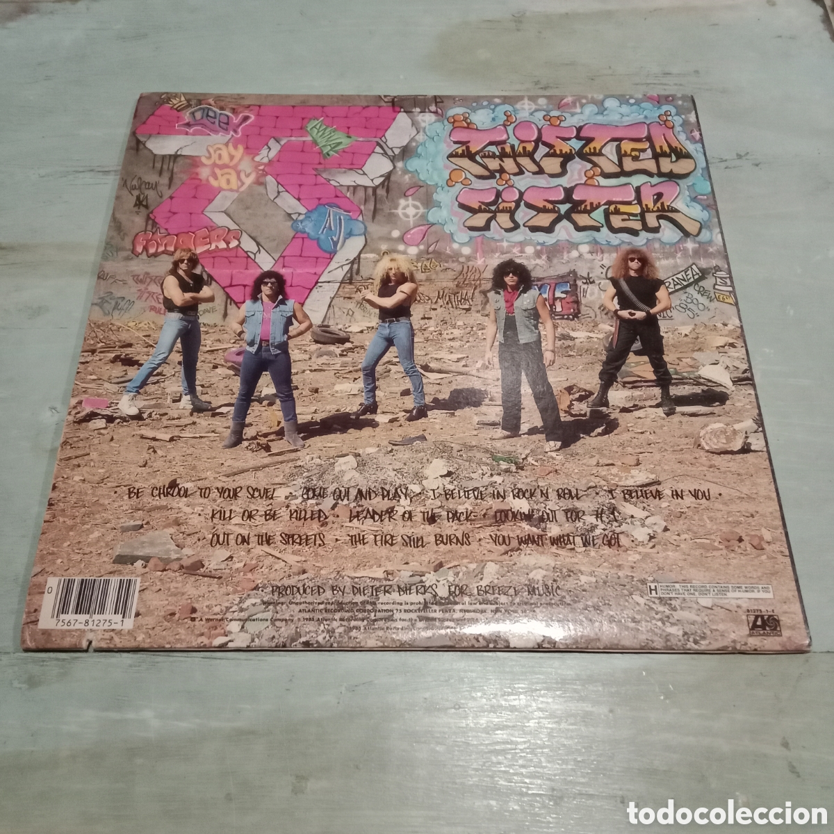 Discos de vinilo: TWISTED SISTER - COME OUT AND PLAY - LP - Foto 2