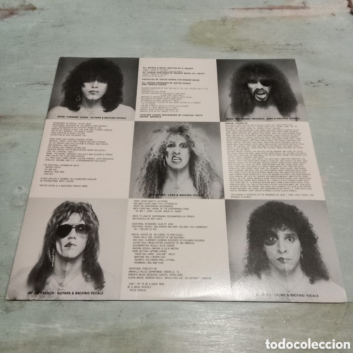 Discos de vinilo: TWISTED SISTER - COME OUT AND PLAY - LP - Foto 6