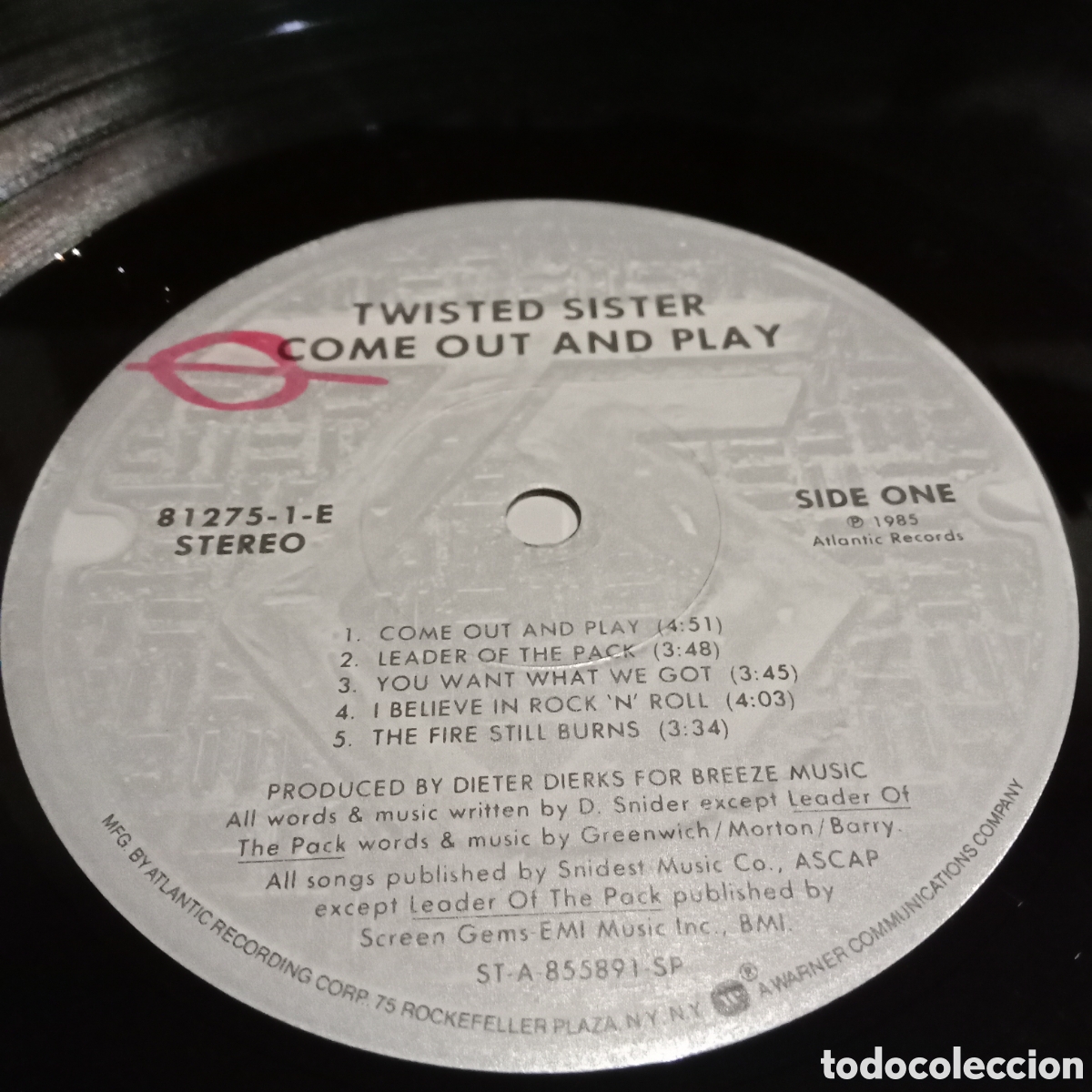 Discos de vinilo: TWISTED SISTER - COME OUT AND PLAY - LP - Foto 8