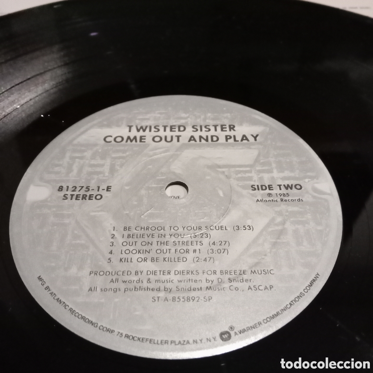 Discos de vinilo: TWISTED SISTER - COME OUT AND PLAY - LP - Foto 9