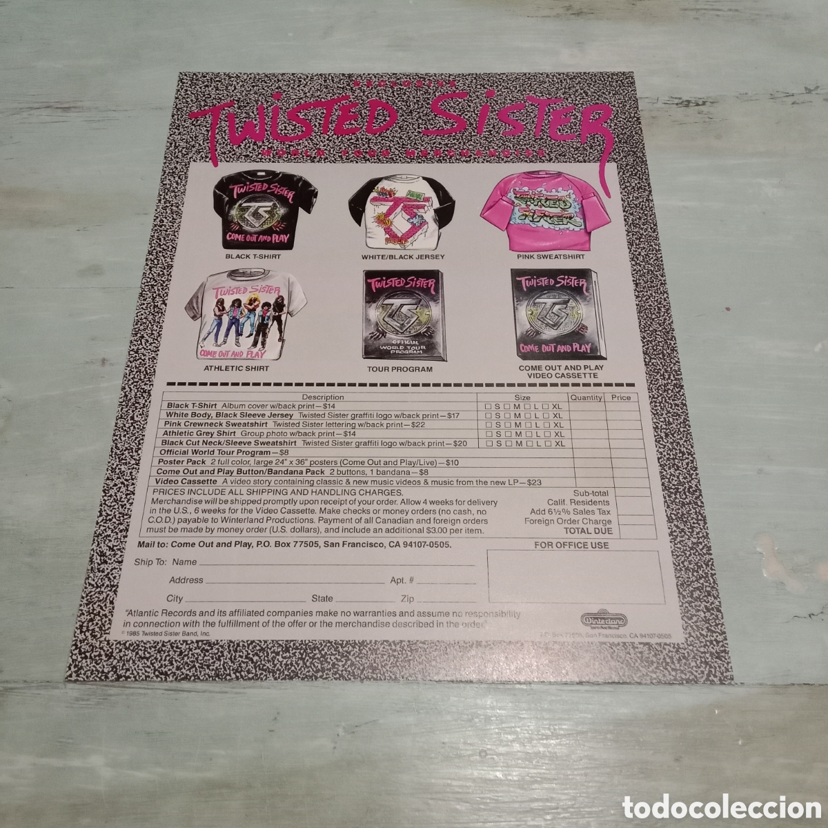 Discos de vinilo: TWISTED SISTER - COME OUT AND PLAY - LP - Foto 10