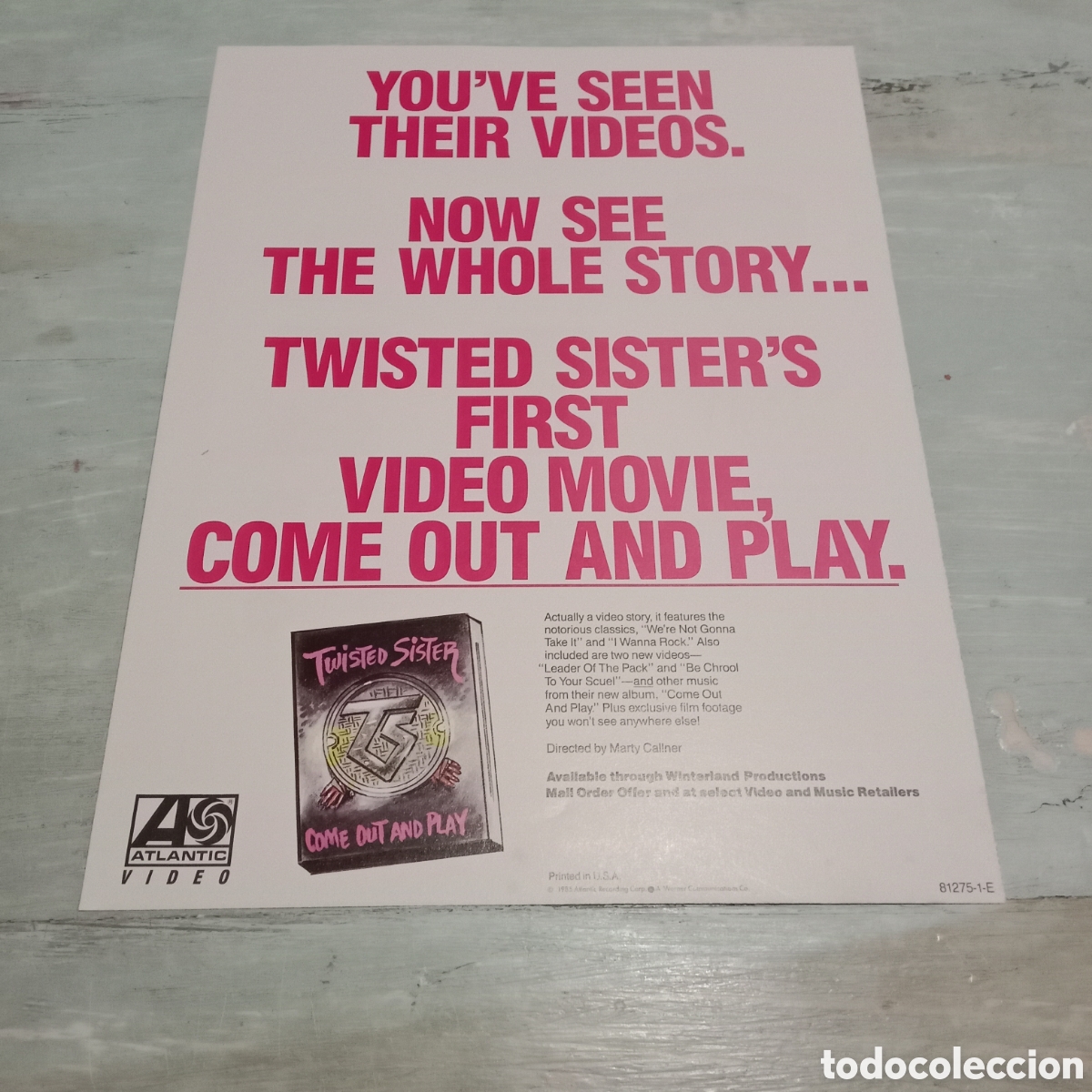 Discos de vinilo: TWISTED SISTER - COME OUT AND PLAY - LP - Foto 11