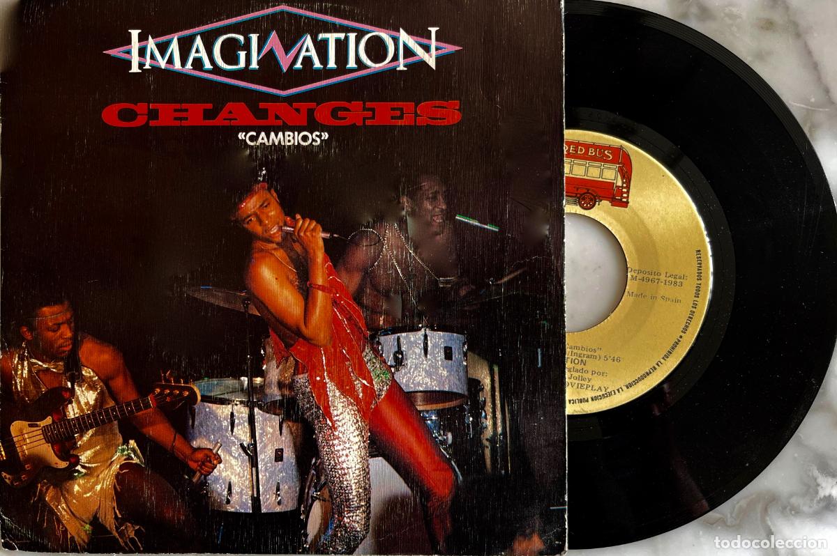 Discos de vinilo: IMAGINATION. CHANGES. CAMBIOS. SINGLE ORIGINAL ESPA&Ntilde;A 1983 - Foto 1