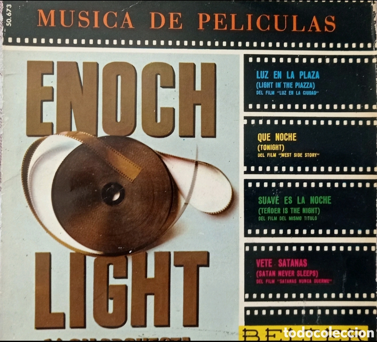 Discos de vinilo: M&uacute;sica de Pel&iacute;culas: Enoch light - Foto 1
