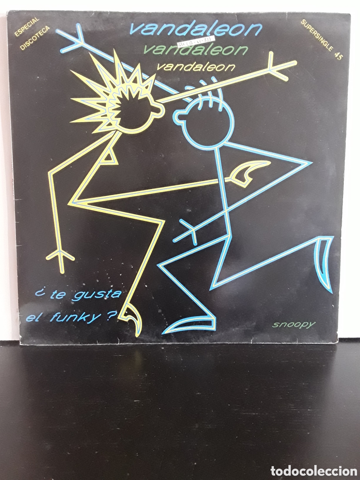 Discos de vinilo: Vandaleon &lrm;&ndash; Te Gusta El Funky / Snoopy - Foto 1