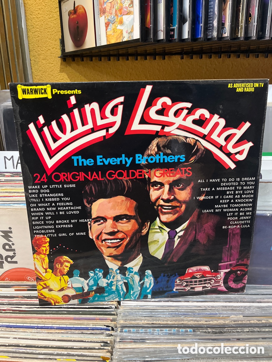 Discos de vinilo: living legends the everly brothers - Foto 1