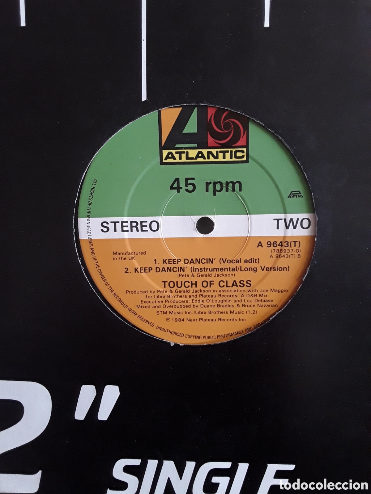 Discos de vinilo: Touch Of Class &lrm;&ndash; Keep Dancin - Foto 1