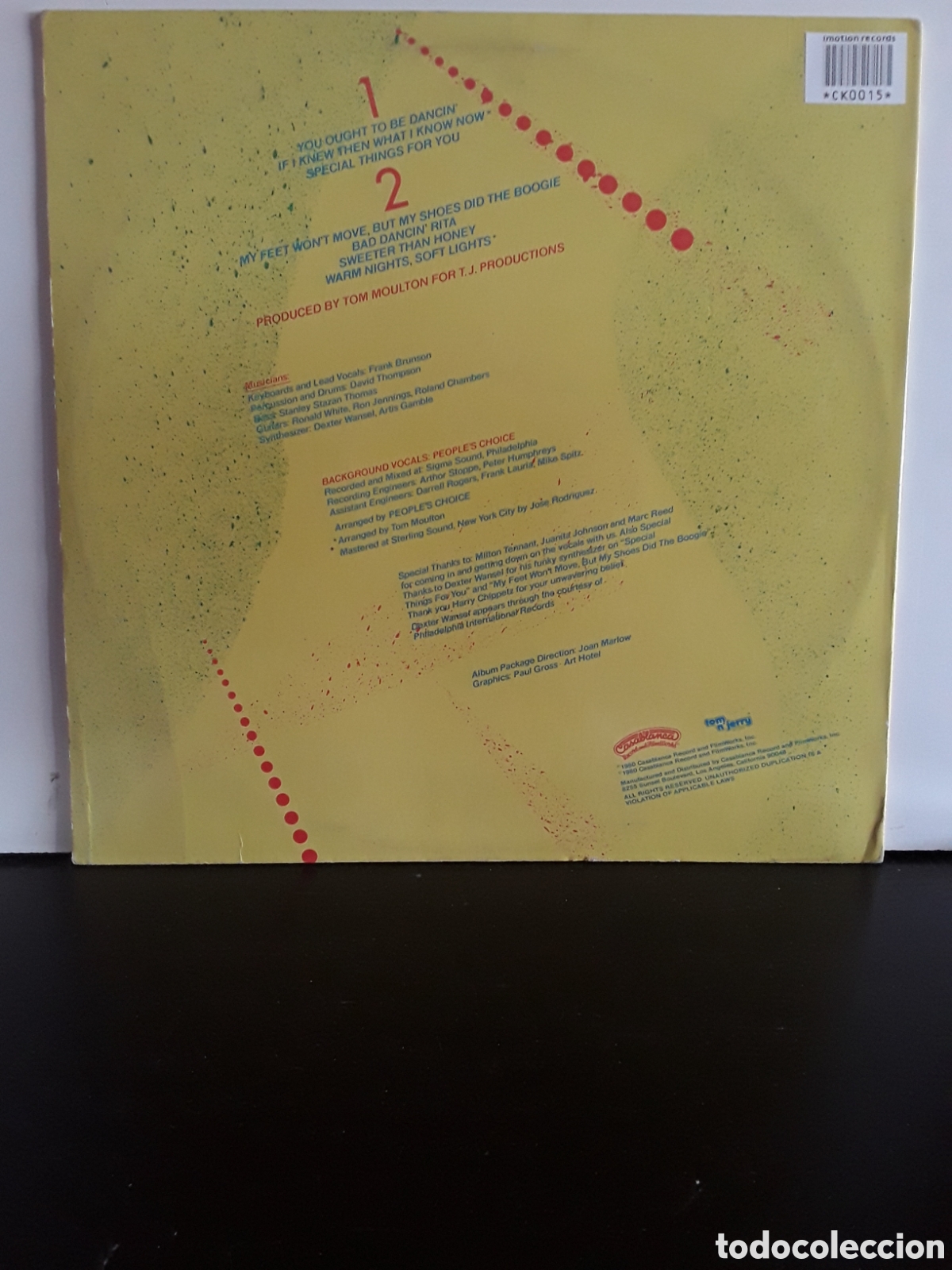 Discos de vinilo: Peoples Choice &lrm;&ndash; Peoples Choice - Foto 2