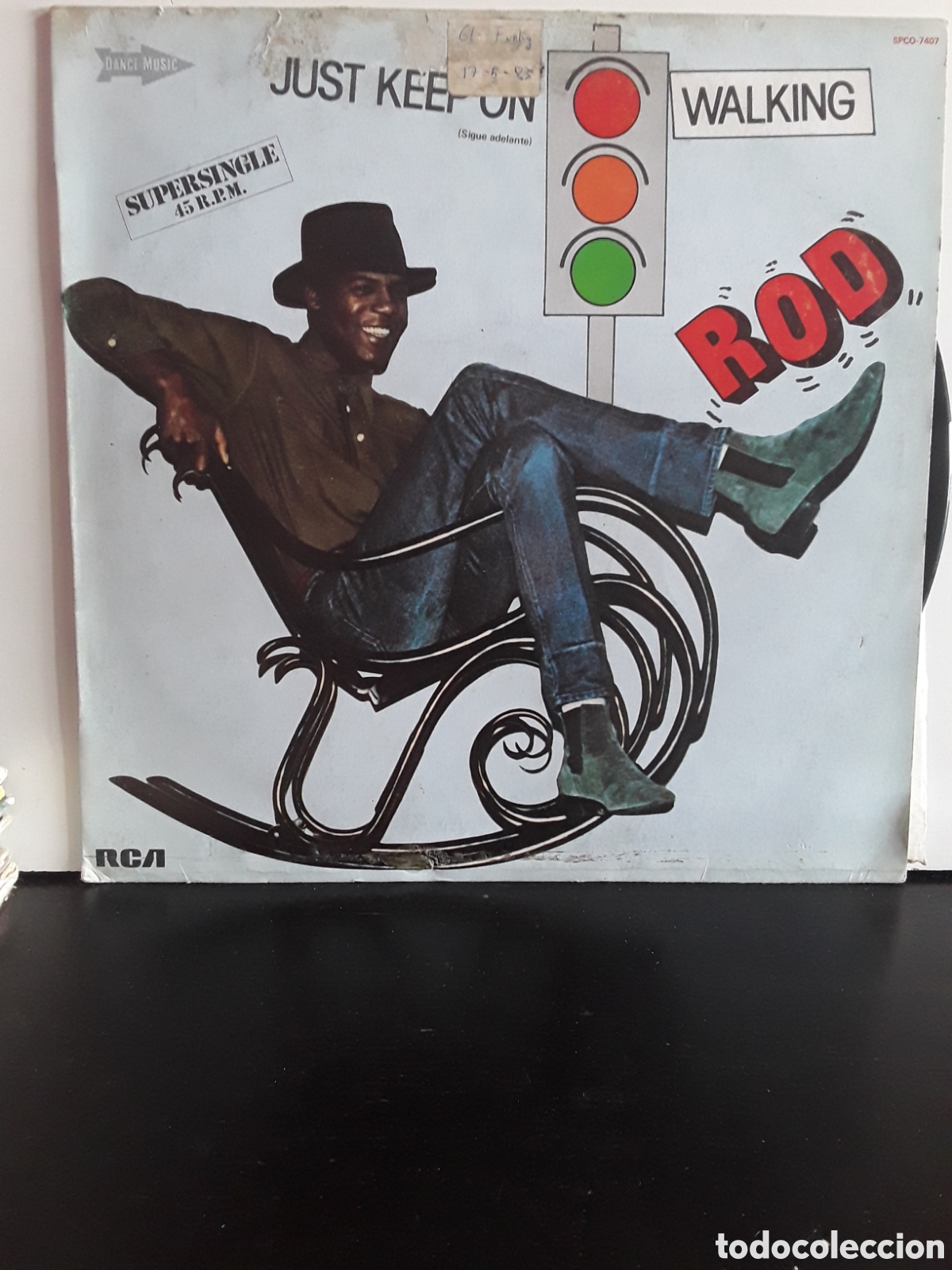 Discos de vinilo: Rod &lrm;&ndash; Just Keep On Walking = Sigue Adelante - Foto 1