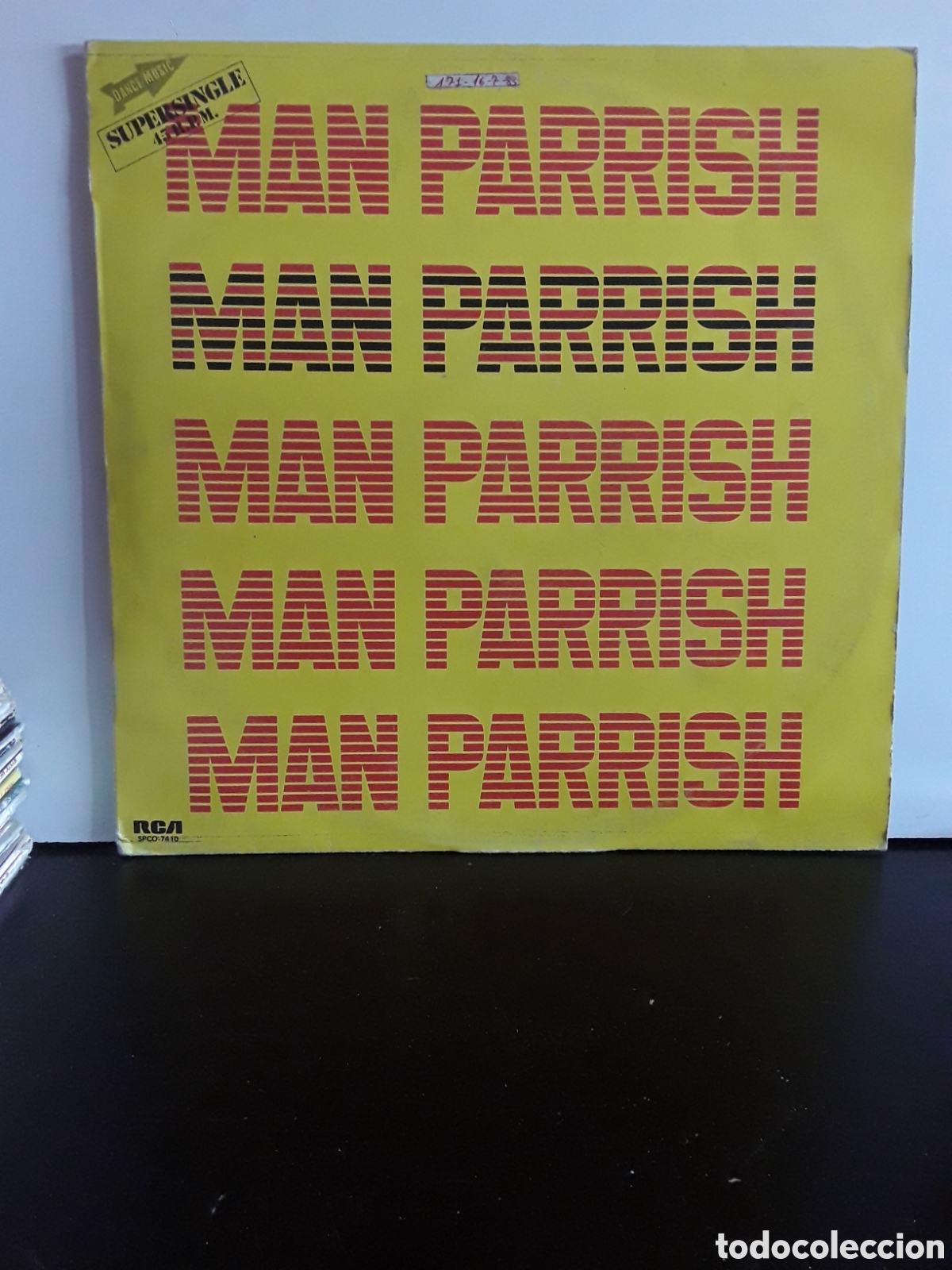 Discos de vinilo: Man Parrish &lrm;&ndash; Hip Hop, Be Bop (Dont Stop) - Foto 1