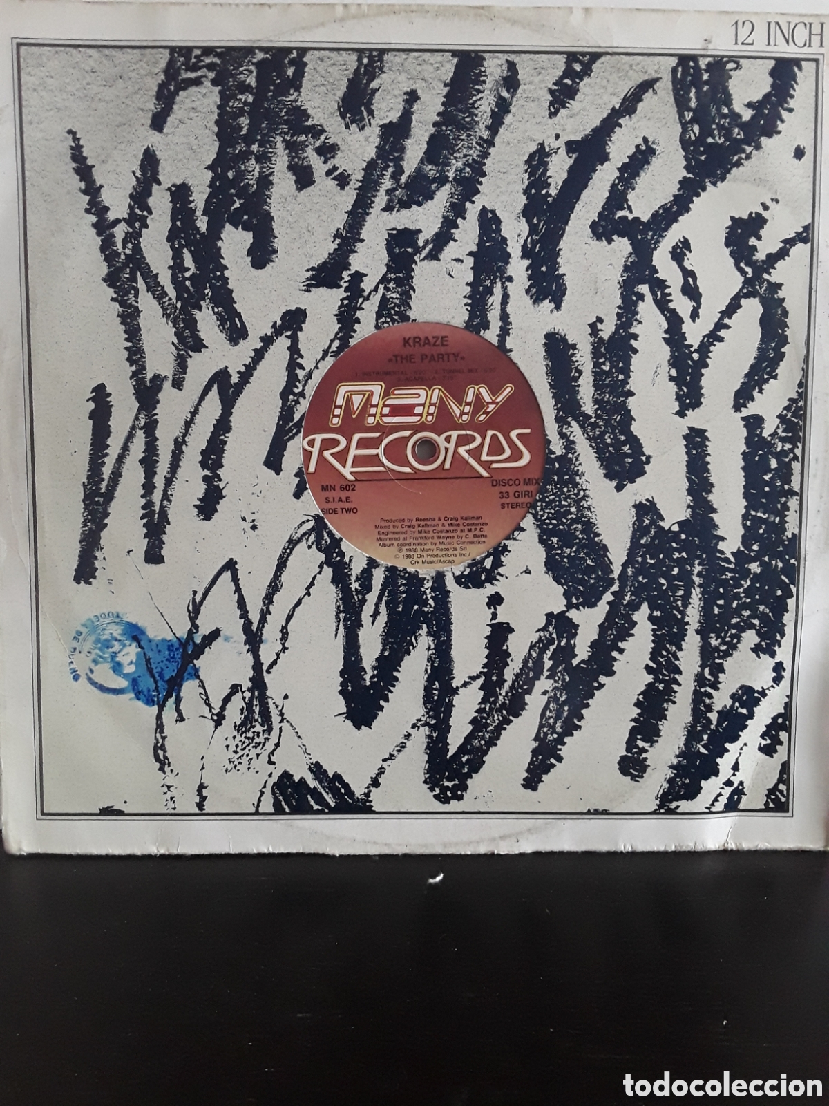 Discos de vinilo: Kraze &lrm;&ndash; The Party DISCO DE VINILO - Foto 1
