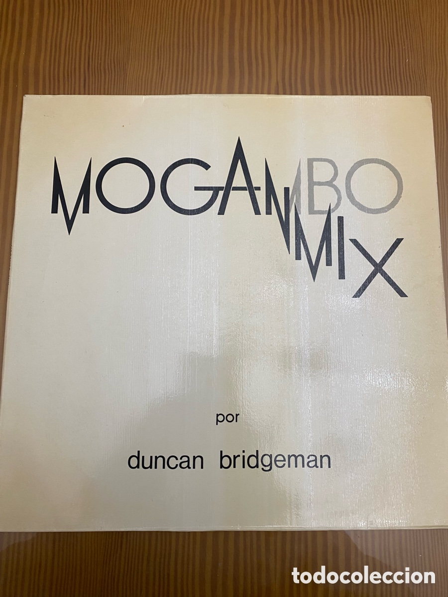 Discos de vinilo: Disco de Vinilo (Maxi) Duncan Bridgeman &ldquo;Mega-Mix Mogan Mix&rdquo; - Foto 1