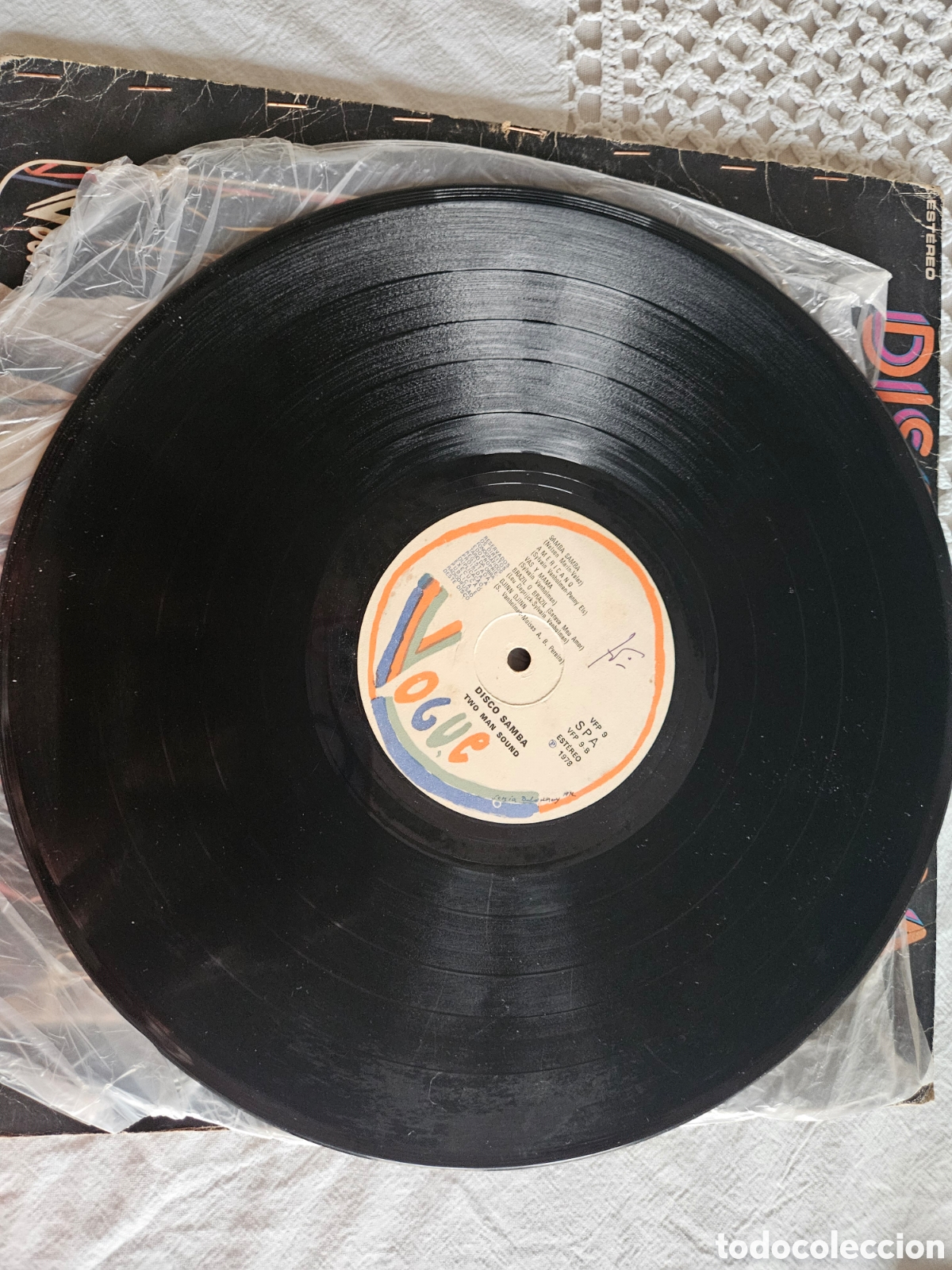 Discos de vinilo: LP Disco Samba Two Man Sound - Foto 2