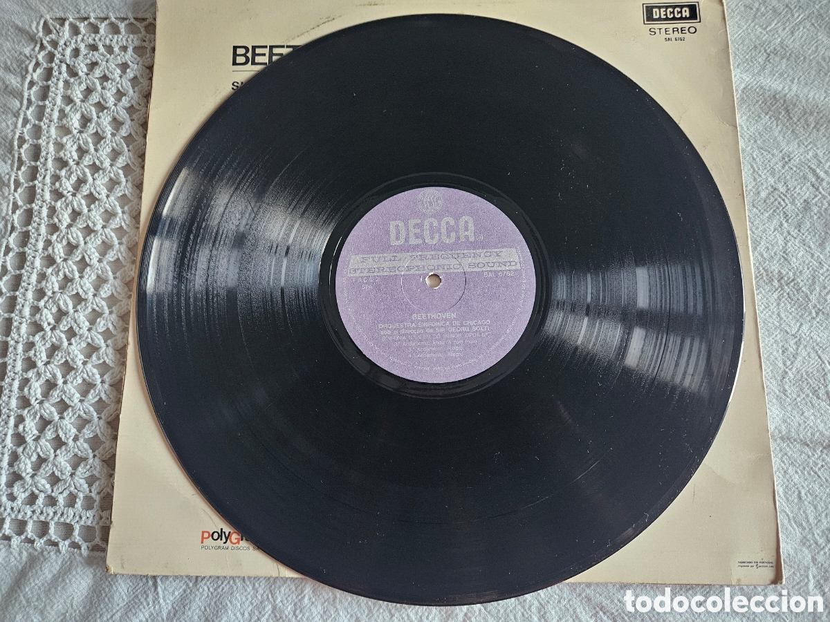 Discos de vinilo: BEETHOVEN SYMPHONY N5 POLYGRAM - Foto 2