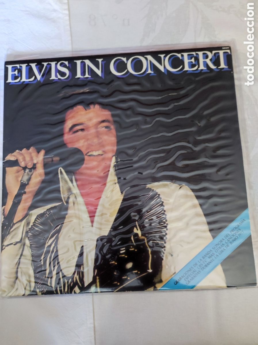 Discos de vinilo: ELVIS PRESLEY - IN CONCERT - Foto 1
