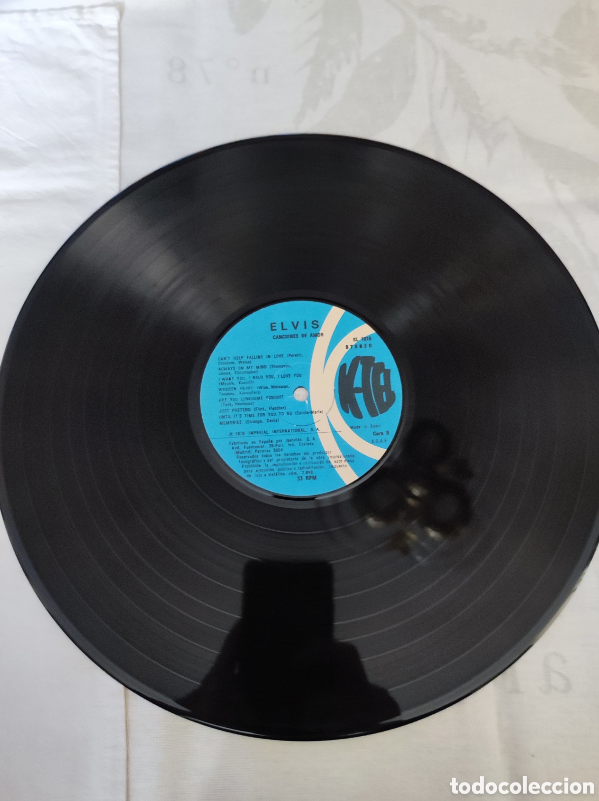 Discos de vinilo: ELVIS PRESLEY - CANCIONES DE AMOR - Foto 4
