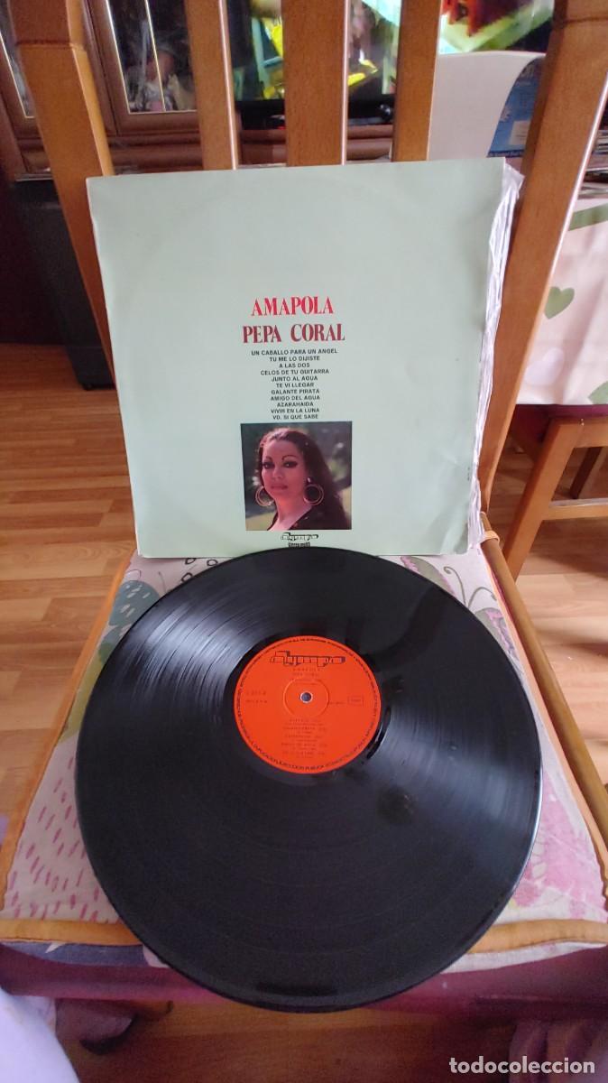 Discos de vinilo: PEPE CORAL-LP AMAPOLA - Foto 1