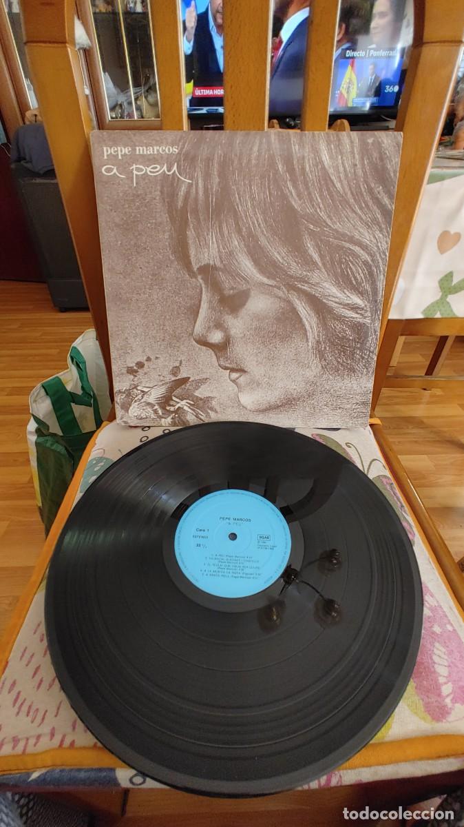Discos de vinilo: PEPE MARCOS-LP A PEU-GATEFOLD - Foto 1