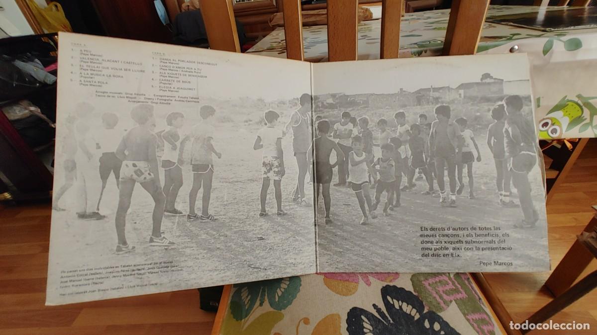 Discos de vinilo: PEPE MARCOS-LP A PEU-GATEFOLD - Foto 2